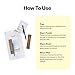 ENTROPY MAKEUP One-Use Brow Bleach Kit, Quick & Easy Eyebrow Lightening for All Hair Colors, Eyebrow Kit, Single Application, Gentle Formula, Lasts Up to 4 Weeks
