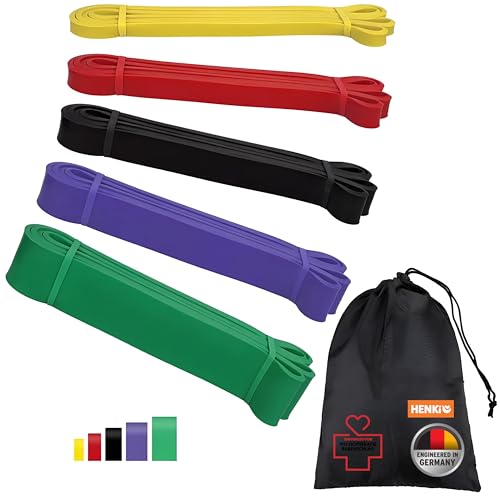 Juego de 4/5 bandas de resistencia con bolsa de almacenamiento, asa, anclaje para puerta, múltiples niveles de resistencia, bandas de entrenamiento para entrenamiento de fuerza, dominadas, más
