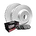 R1 Concepts Front Brakes and Rotors Kit |Front Brake Pads| Brake Rotors and Pads| Performance Off-Road Brake Pads and Rotors WDVN1-54032