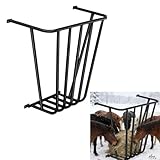 Design arrondi : utilisez de l'acier cylindrique avec des bords incurvés pour garantir l'absence de rayures et sans danger pour le bétail, design mural : moins d'espace au sol de votre ferme. Outils fournis pour une installation rapide.