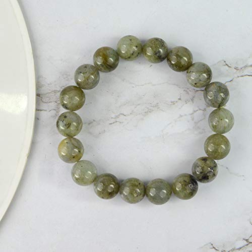 Image of Reiki Crystal Products Certified Natural Crystal Stone Round 10 mm Beads Bracelet for Men and Women | Reiki Charged Gemstone Jewellery Bracelet| Multiple Stone Variants Available