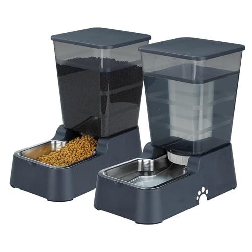 Automatic 5.4L/1.4Gal Pet Waterer, Automatic Dog Water Dispenser ...