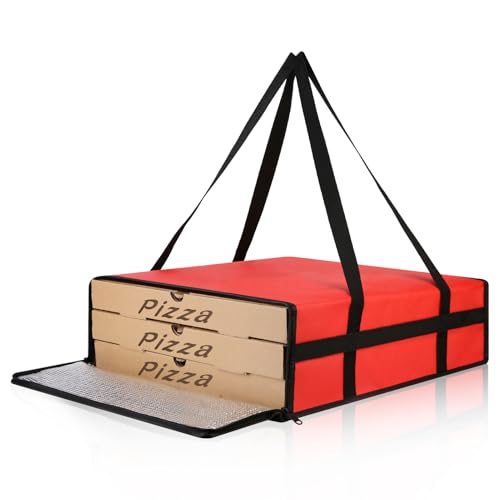 Bodaon Insulated Pizza Delivery Bag, 20' x 20' x...