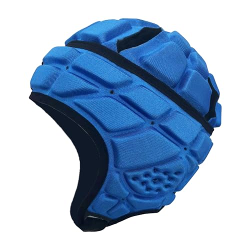 MK MOSSE KARNE Soft Shell Flag Football Helmet 7v7 Padded Helmet Rugby Headguards for Youth Kids Adults