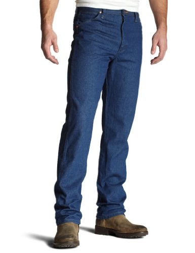 Wrangler Men's 13MWZ Cowboy Cut Original Fit Jean, Prewashed Indigo, 38W x 32L