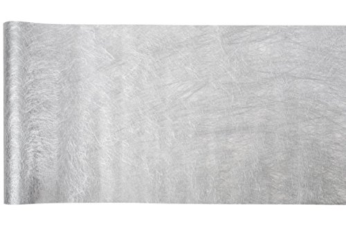 Ruban Romance 0.10 x 10 m-argenté