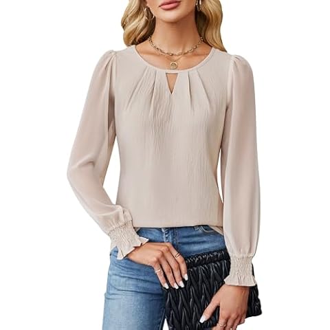 Blooming Jelly Women's Dressy Blouse Cover