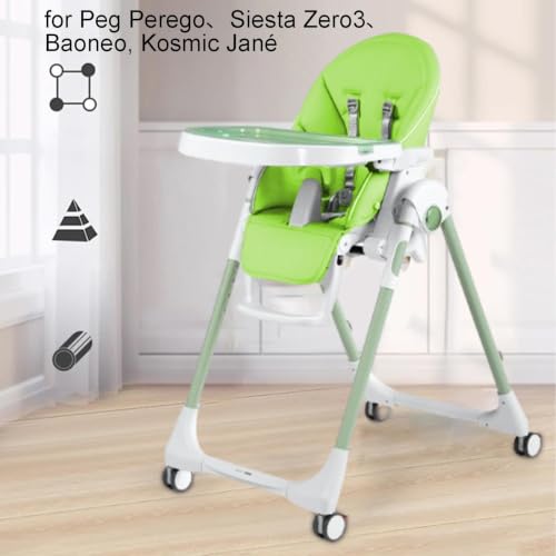 Cojín para asiento de trona infantil acolchado y lavable para bebés 2