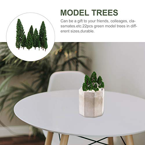 Garneck 22Pcs Alberi Modello Misto Albero di