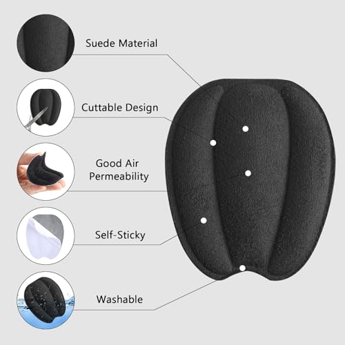 4 pads para lengüeta de zapato, suaves y antideslizantes miniatura 3