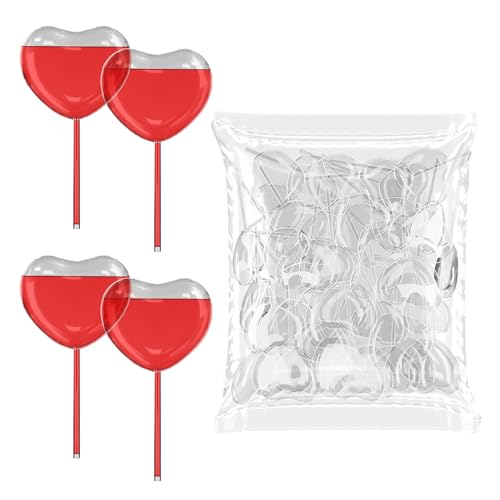 100Pcs 4mL Heart Style Cupcakes Disposable Plastic Transfer Pipettes Liquid Dropper for Chocolate or Strawberries Cupcakes, Ice Cream, Mini Cakes, Waffles, Children's Painting