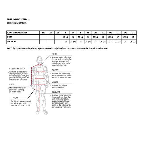 Men's 100% Cotton Basic Denim Vest 4X (52) Blue4