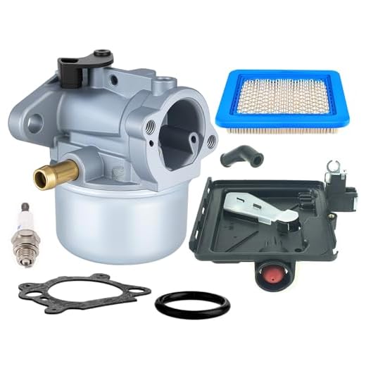 799868 Carburetor Compatible with Briggs & Stratton 498170 799872 694202 497586 498254 790821-14111 Carburetor +795259 Air Filter Cleaner Primer Base By LEIMO