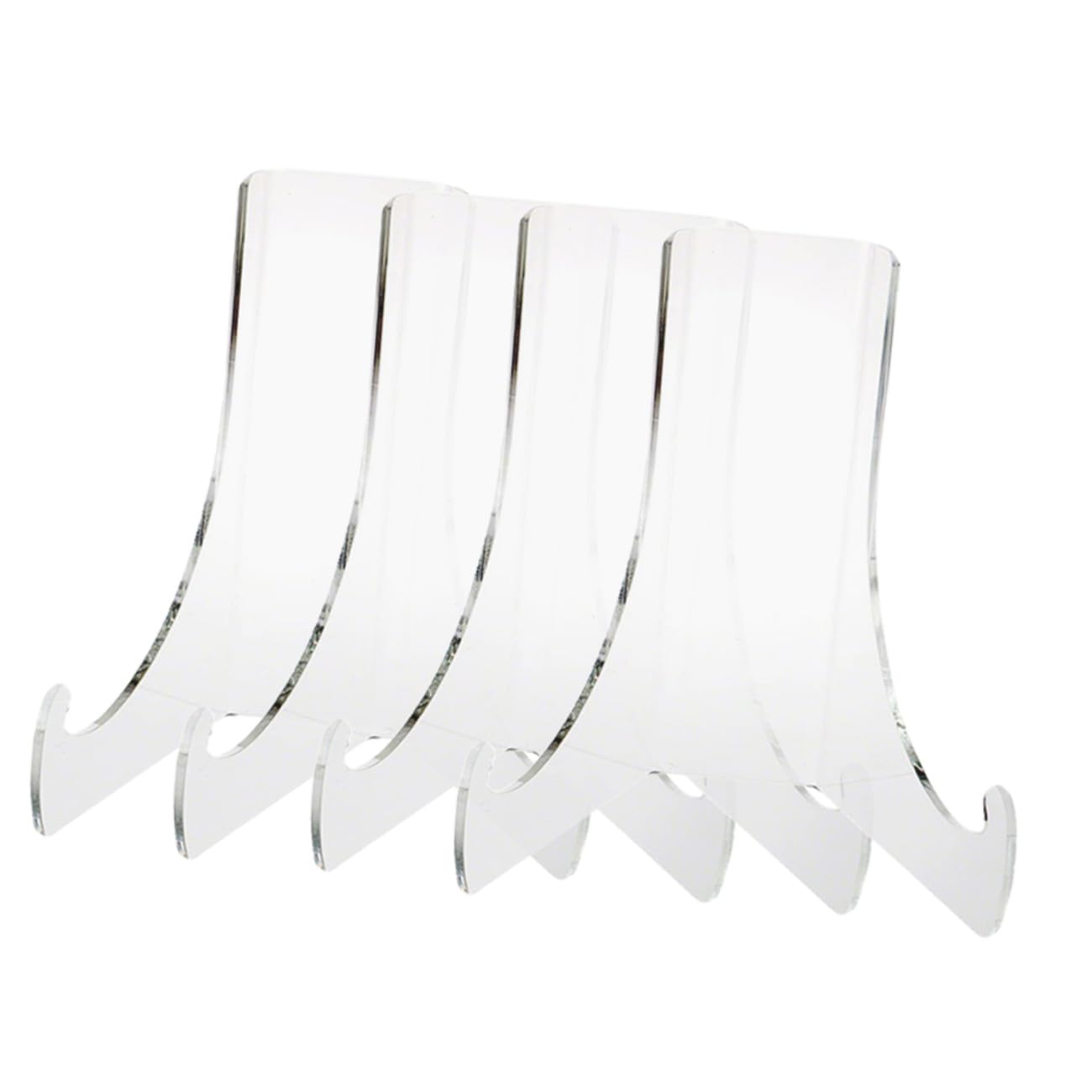 TOPBATHY 4 Set di Supporto per Espositore per Biglietti da Visita Supporto per Foto Cavalletto per Decorazioni 4 Pezzi*4