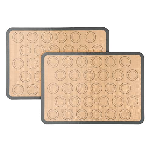 Toosell Macaron Baking Mat Non-Stick Reusable Perfect for Pastry Cake Cookie Bread Making