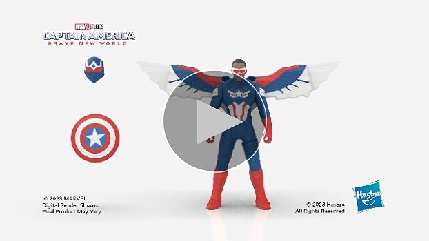 CAPTAIN AMERICA BRAVE NEW WORLD フィギュア Amazon.com: Marvel Avengers Captain America: Brave New World