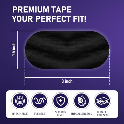 2PC Mouth Tape for Sleeping Painless Removal, Mouth Tape for Sleeping, Skin-Friendly & Residue-Free, Discreet Hold, Mouth Tape with Hole for Sleeping Women adn Men - Image 3