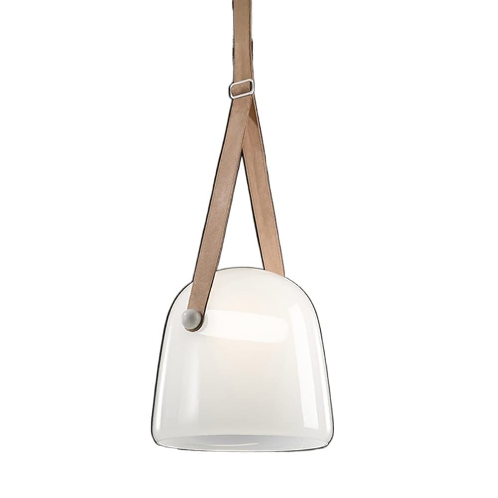 Lustre 12W lampe de chevet LED et suspension salle à manger industrielle en verre