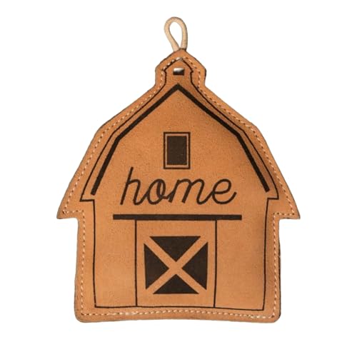 Image of Dog Toys Leather Shape Perfect for Pets-Dog & Cats (Pack of 1, Tan)