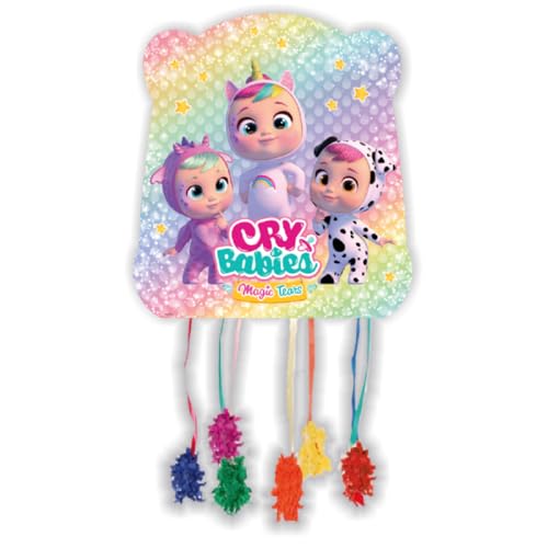 CONVER PARTY - Piñata Bebés Llorones - Artículos para Fiestas - Fiestas Infantiles, Cumpleaños y Celebraciones - Decoración de X - 30 CM