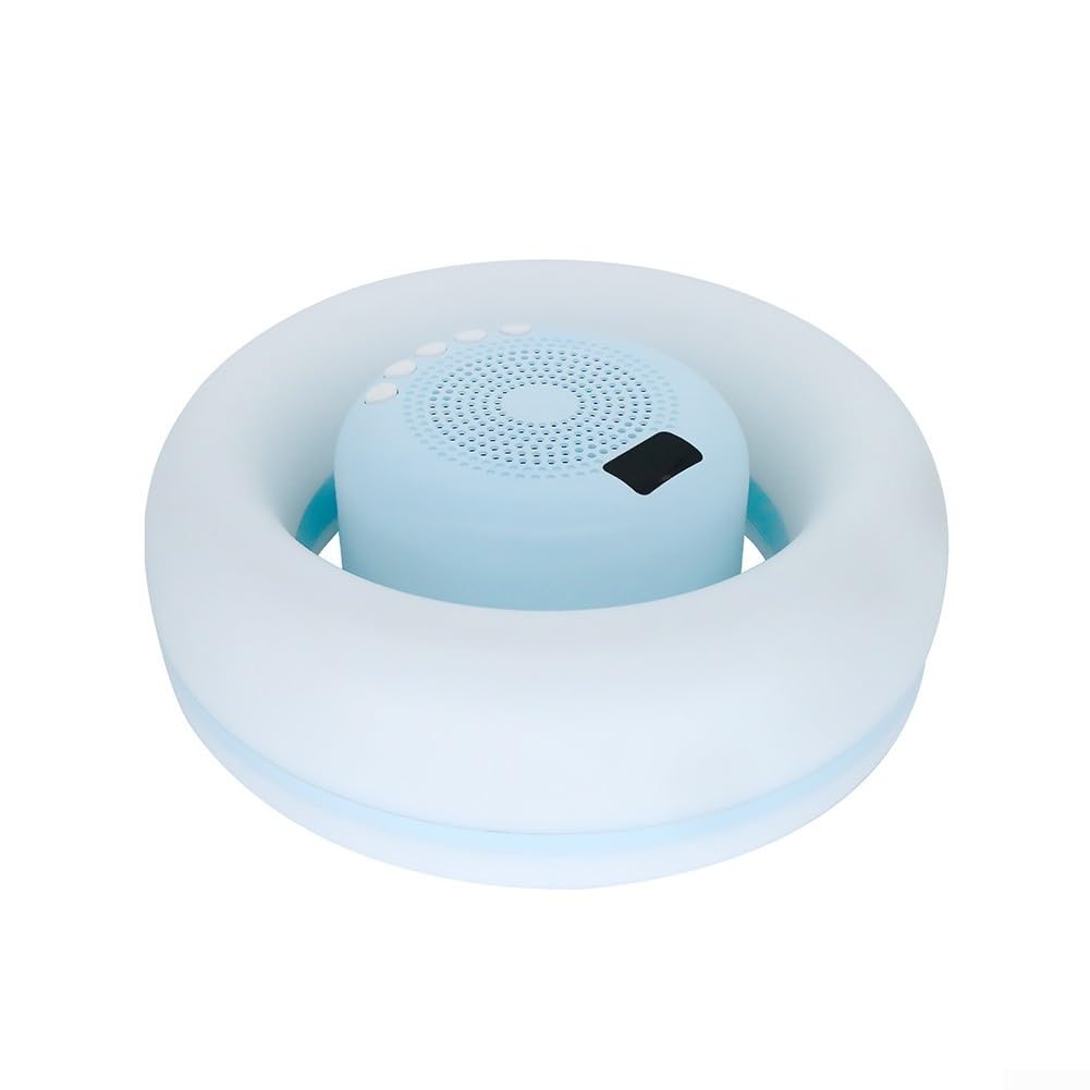para mini para altavoz Inalámbrico con para iluminación para(Blue)