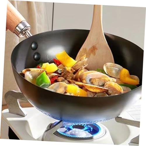 Wok de hierro Garneck con mango ergonómico miniatura 3