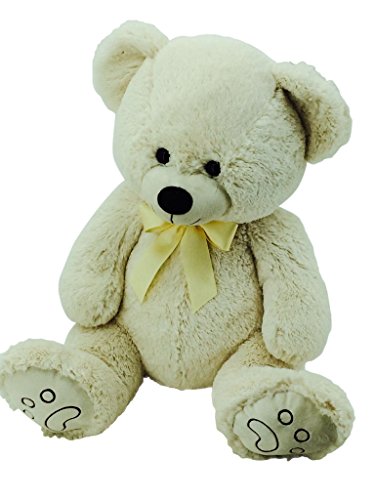 Sweety-Toys 5727 Riesen Teddy Bär Teddybär Plüschbär mit Schleife beige ca. 70cm supersüss Supersoft – Bild 3