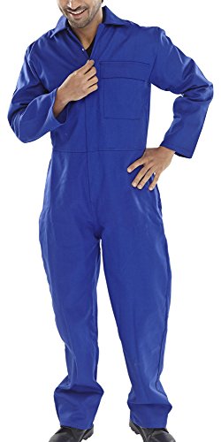 Beeswift CFRBSR40 combinaison en coton ignifuge bleu roi taille 40