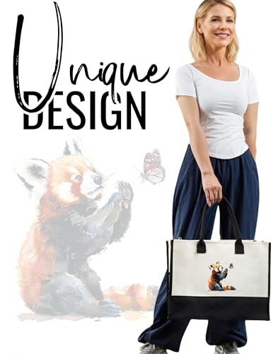 Bolso Tote Canvas InnoBeta para Mujer con Cierre Superior miniatura 2
