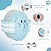 Baby Ear Muffs Noise Protection, 2-in-1 Baby Headphones for Noise, Adjustable Baby Headphones with Stretchy Band, Kids Noise Cancelling Headphones up to 4 Years, Toddler Airplane Essentials, Blue