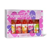 Thoughtfully Prosecco Cocktail Toppers Geschenkset - 5 verschiedene Geschmmacksrichtungen z.B. Pfirisch, Erbeere & Mango - 5x 68ml