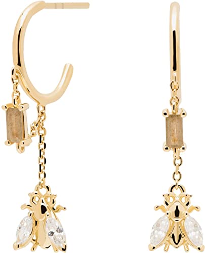 P D Paola Ladies' Hoop Earrings Breeze AR01-315-U