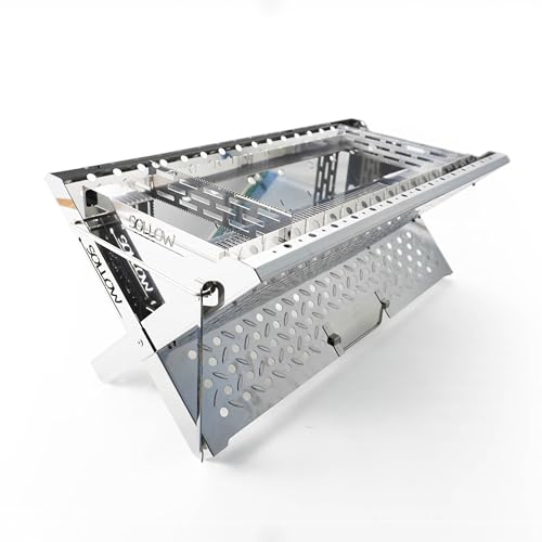 焚き火台 「SOLLOW'z GRILL」 WIDE MODEL キャンプ アウトドア 焚き火 BBQ