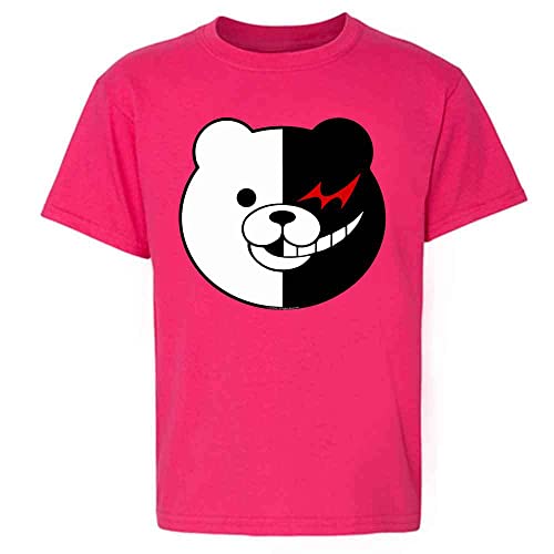 Pop Threads Dangan | Ronpa Monokuma Face Anime Shirt Youth Kids Girl Boy T-Shirt