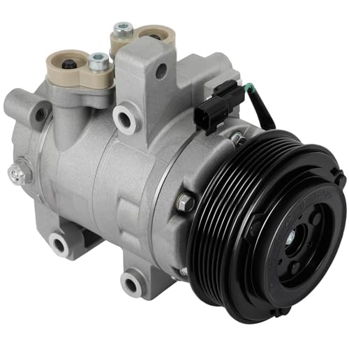 Image of cciyu Air Conditioning Compressor for Ford Mustang 5.0L 5.2L 2011-2022
