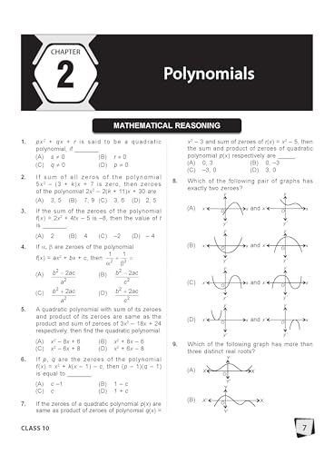 Image of MTG International Mathematics Olympiad (IMO) Workbook Class 10 - Chapter-wise MCQs with Achievers Section - SOF Olympiad Books For 2026-27 Exam
