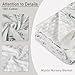 GLLQUEN BABY Blankets for Unisex Boys Girls, 2-Pack Muslin Cotton Front Soft and Breathable, and Dotted Fleece Backing, Printed Bed Nursery Minky Blankets for Toddler Newborn, Greenery,30 x 40 inches