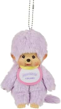 Amazon.co.jp: モンチッチ COLORS マスコット キーチェーン パープル