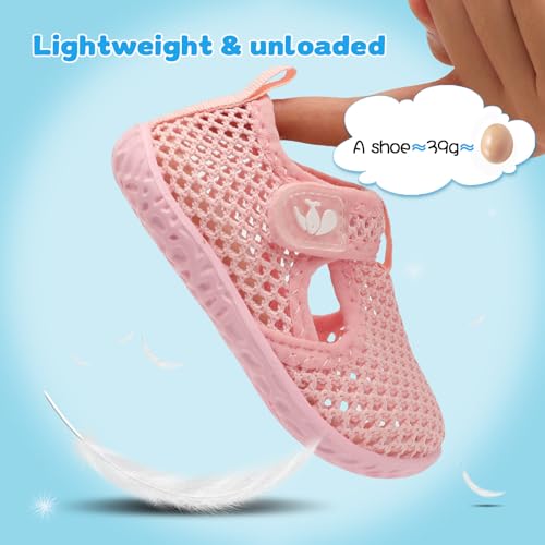 Image of FEETCITY Baby Boys Girls Water Sport Shoes Barefoot Kids Aqua Socks Quick-Dry Beach Swim Pool Shoes