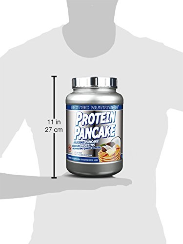 Scitec Nutrition Protein Pancake – Delicious, Fiber-Rich Breakfast Alternative – Palm Oil-Free – Source of Dietary Fiber, 1036 g, White Chocolate-Coconut