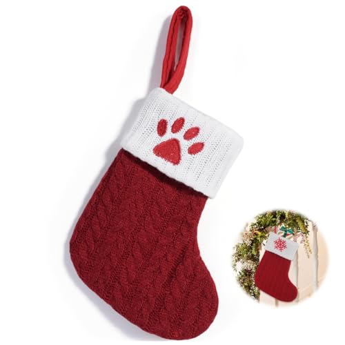 GNHG Meia de Natal personalizada, árvore de Natal, lareira, ornamentos pendentes, suporte para presente, decorações natalícias para árvore e casa (manchas)