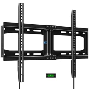 HOME VISION Heavy Duty Fixed TV Wall Bracket for Most 32-86 Inch Flat Screens, Max VESA 600X400mm up to 165lbs/75kg, Universal Slim TV Mount, Space Saving HV8601