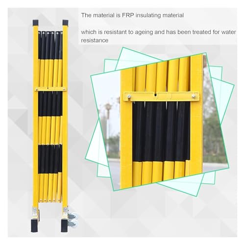 Barrera de tráfico plegable retráctil con ruedas, puerta de seguridad móvil expandible, sistema de barrera portátil industrial, control de acceso flexible a la entrada, fácil configuración y