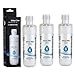 Produktbild BBHH LT1000P/PC/PCS Kühlschrank Wasserfilter Ersatz, 3 Pack Wasserfilter Kompatibel Mit MDJ64844601, ADQ747935, ADQ74793501, ADQ74793502