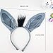 FRCOLOR 4 Unids Animal Orejas Cola Conjunto Burro Diadema Bowtie Nariz Cola...