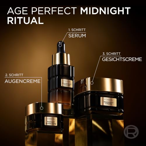 L'Oréal Paris Midnight Augencreme für Frauen: für sichtbar jugendlichere, wachere Augen mit Antioxidantien-Regenerationsformel und… – Ansicht 5