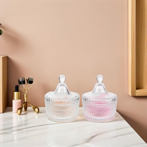 Houppette en peluche pour application précise de poudre bébé avec boîte - 5