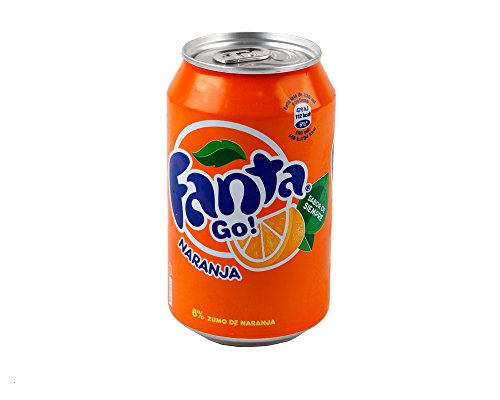 Fanta Naranja (Fría), 1 bote, 0.33 l