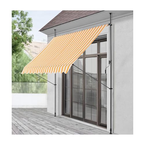 Store de terrasse rétractable pour aménager un repas ombragé en jardin - 2