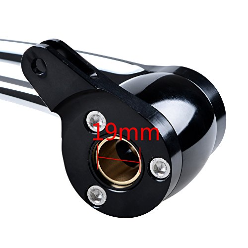 Driver & Passenger Floorboards + Brake Arm Peg Pedal Kit + Toe Heel Shift Lever Shifter Peg + Gear Shift Lever Linkage For 2014-2016 Harley Touring #TOP5